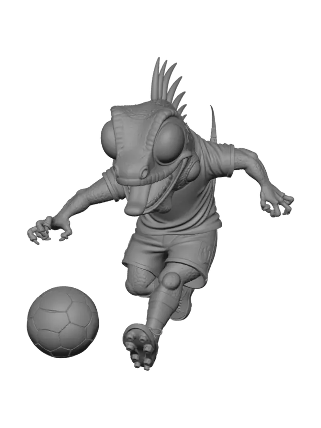 3D model for Dino Striker