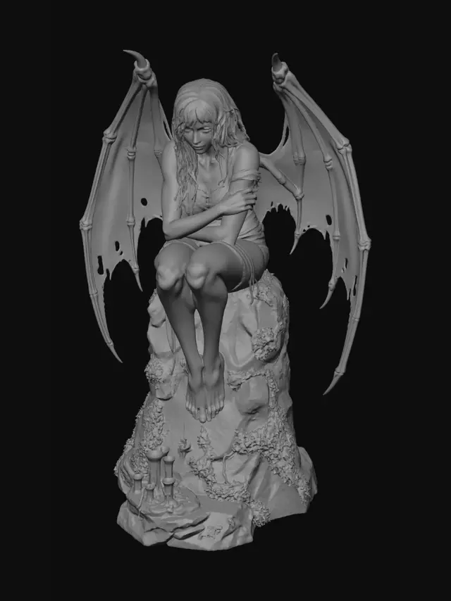 3D model for Midnight Harbinger