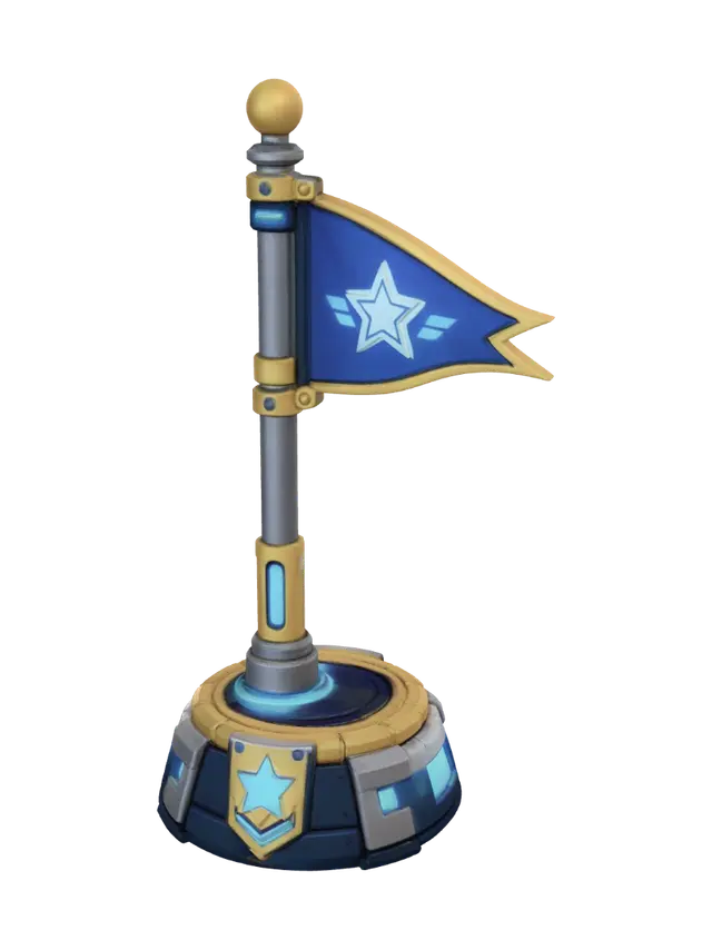 3D model for Neon Star Banner