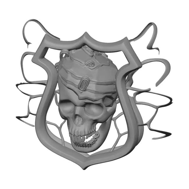 3D model for Crimson Skull Crest