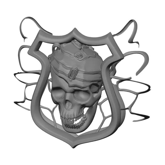 3D model for Crimson Skull Crest