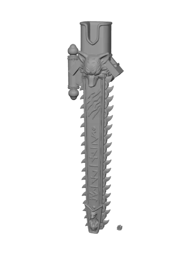 3D model for Wolfpaw Runic Dagger
