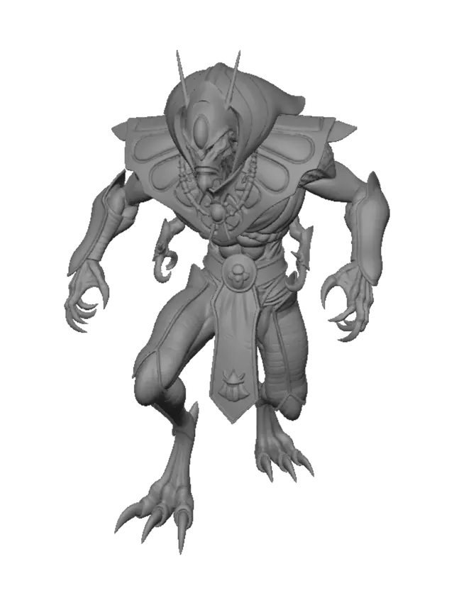 3D model for Purple Citadel Warlord