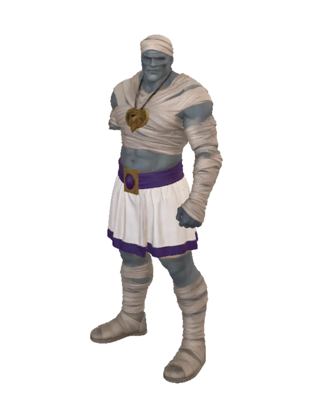 3D model for Mummy Warrior of the Pyramids