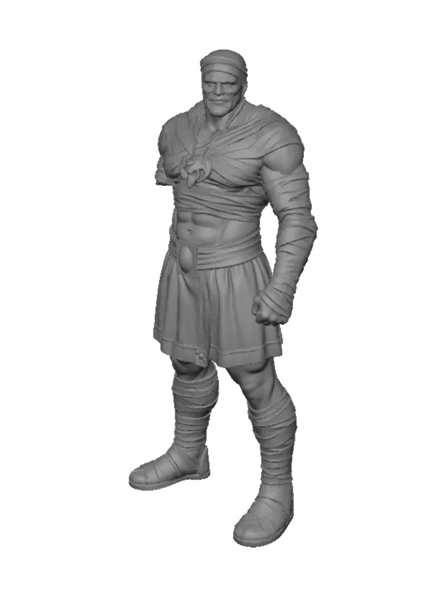 3D model for Mummy Warrior of the Pyramids