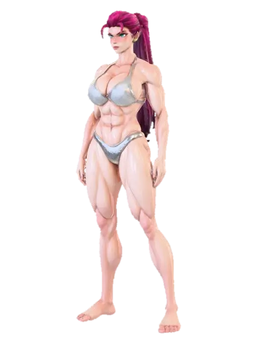 Beach Strength - Active 3D model, vytvořený pomocí AI