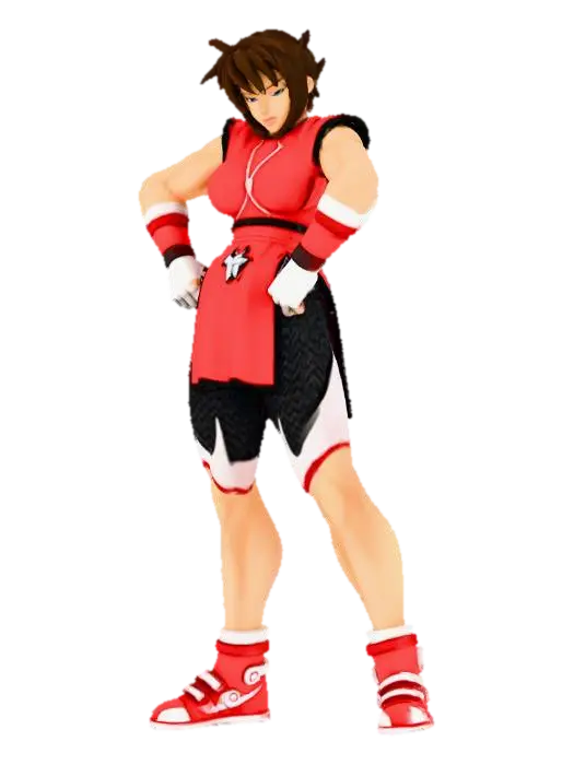 Arena Warrior - Bliss 3D model, vytvořený pomocí AI