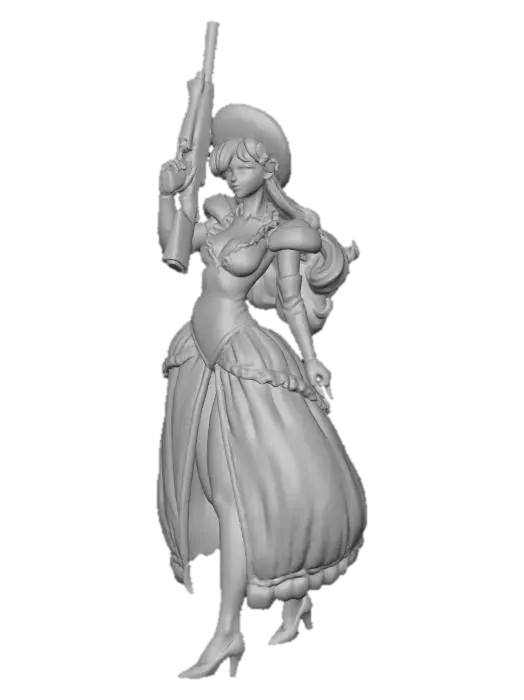 3D model for Cowgirl Elegance