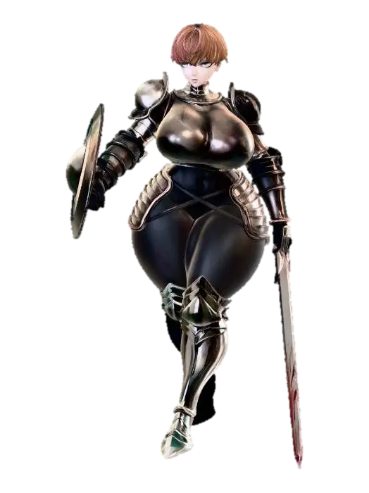 Ironbound Vanguard - Elite 3D model, vytvořený pomocí AI