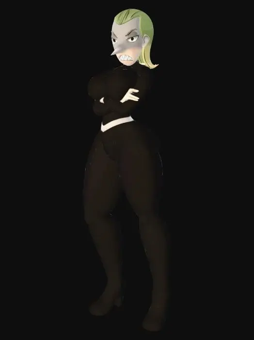 3D model for Fury in Black Lemoncarb