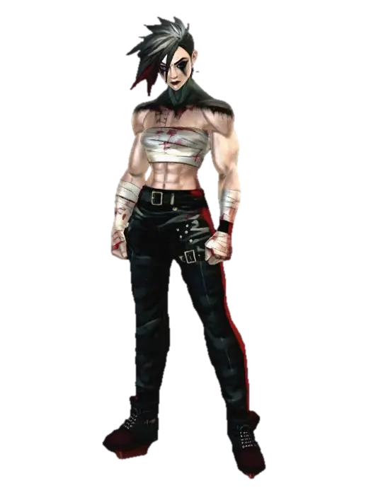 Bandaged Fury 3D model, vytvořený pomocí AI