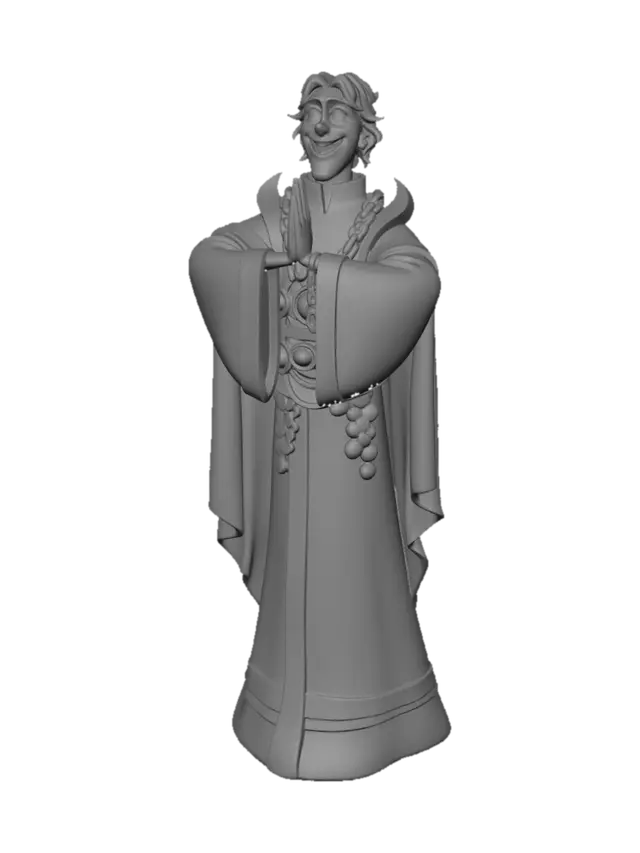 3D model for Mystic Monk