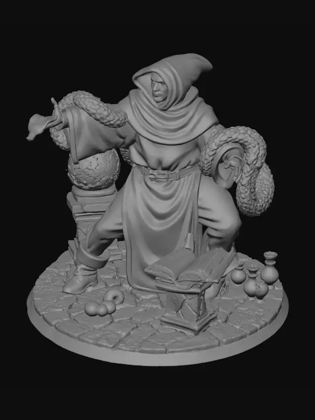 3D model for Arcane Conjurer