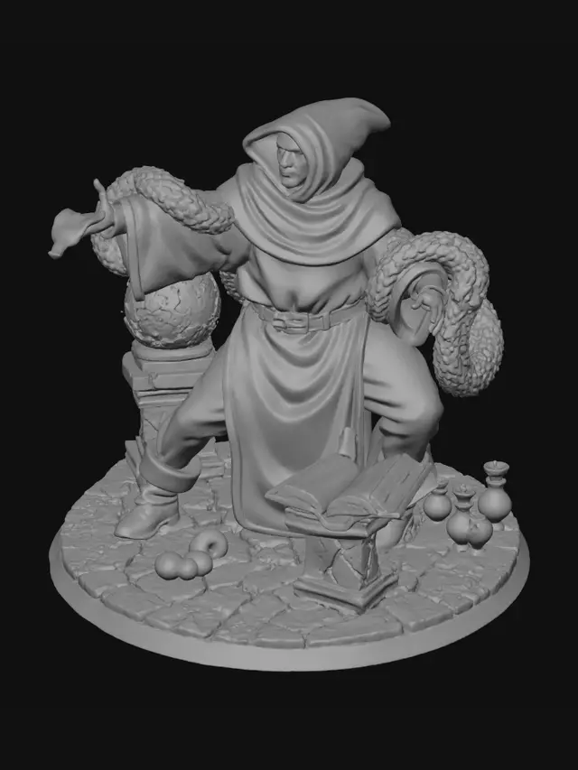 3D model for Arcane Conjurer