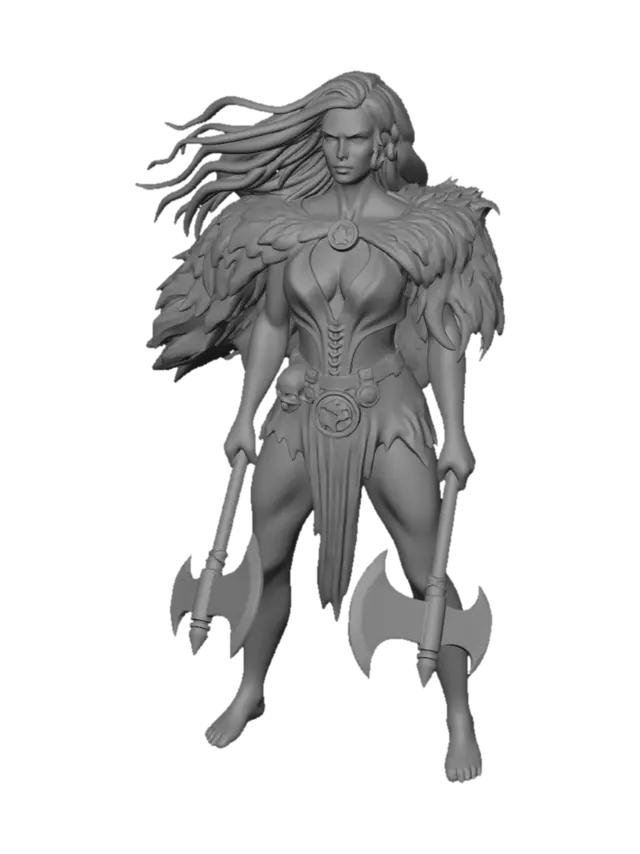 3D model for Crimson Berserker