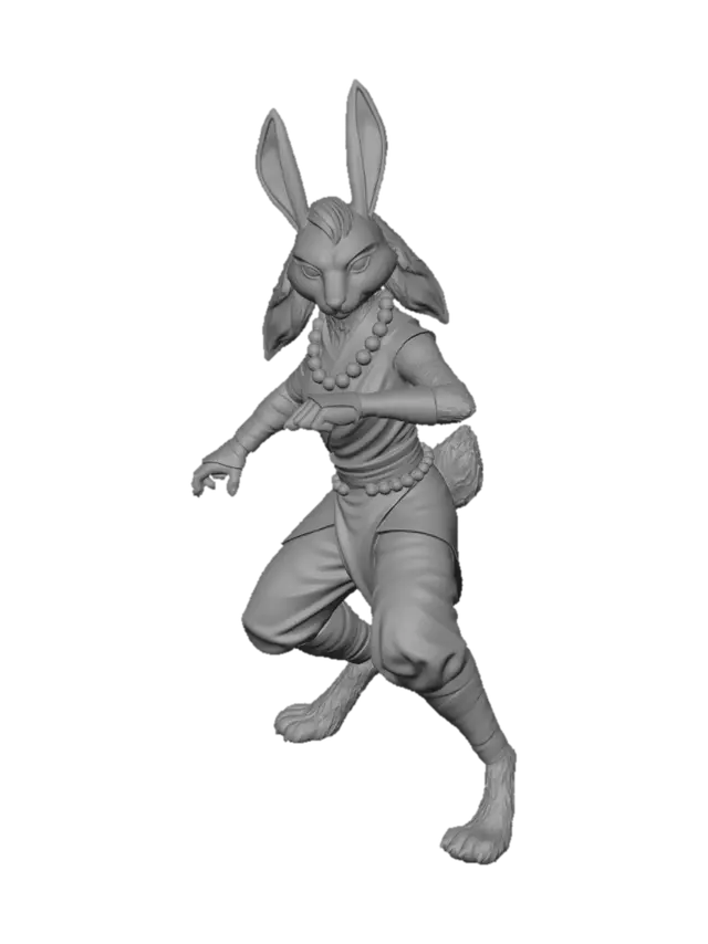 3D model for Temple Guardian Rabbit