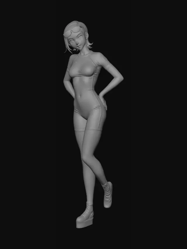 3D model for Bike outfit Gwen