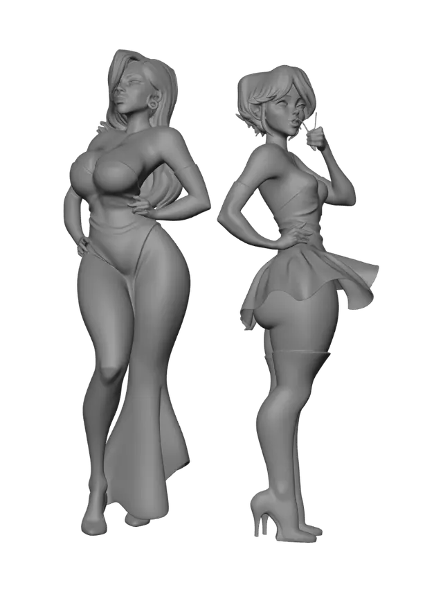 3D model for Glamorous Duet