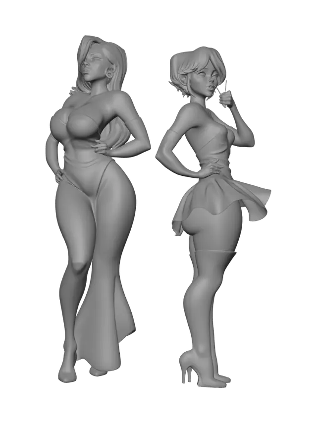 3D model for Glamorous Duet