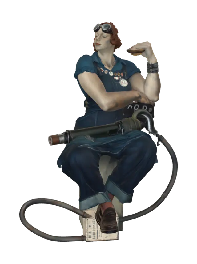 3D model for Rosie the Riveter