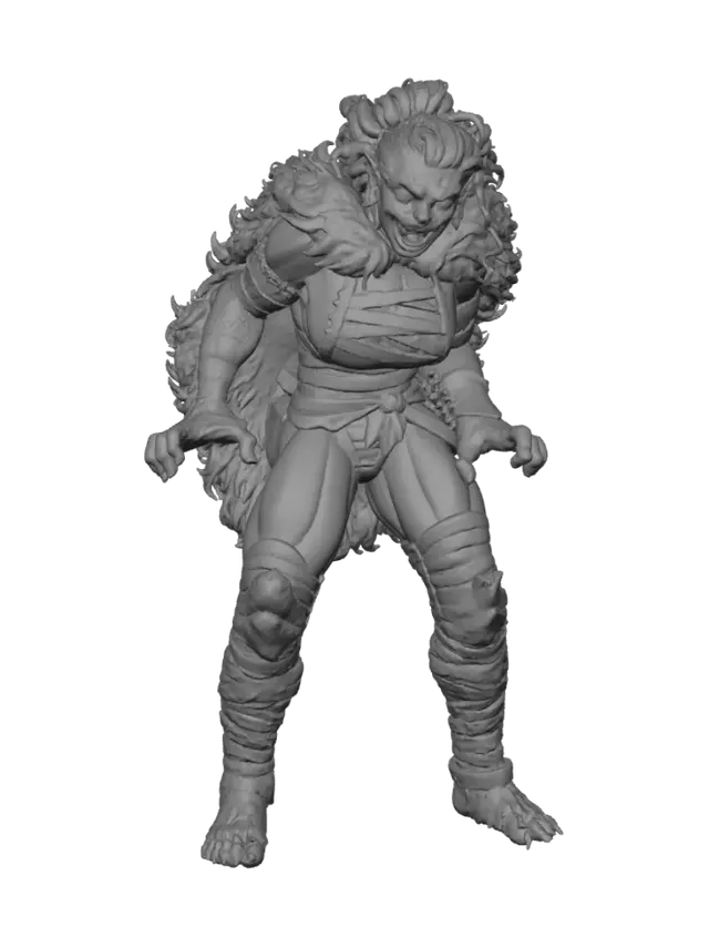 3D model for Orc Warrior's Challenge