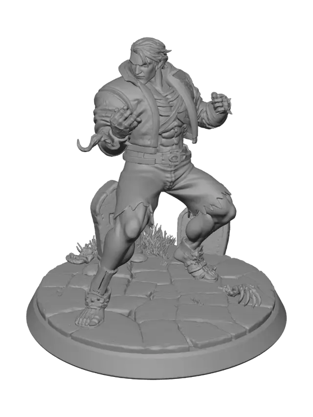 3D model for Graveyard Warrior