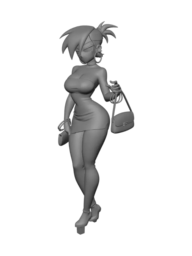 3D model for Crimson Diva