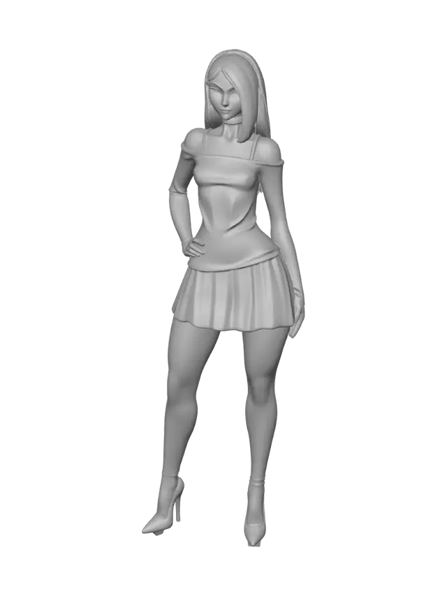 3D model for Gothic Elegance