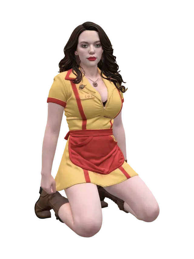 maxine - Diner 3D model, vytvořený pomocí AI