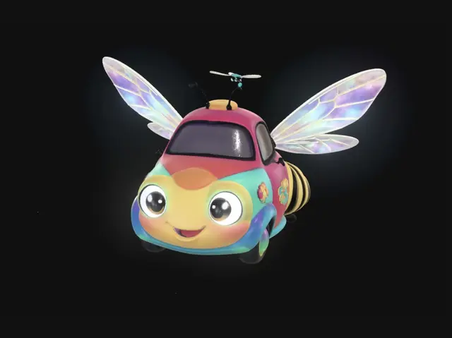 3D model for Sunny Butterfly Parade