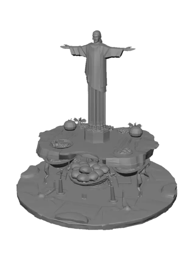 3D model for Carnival at Christ the Redeemer
