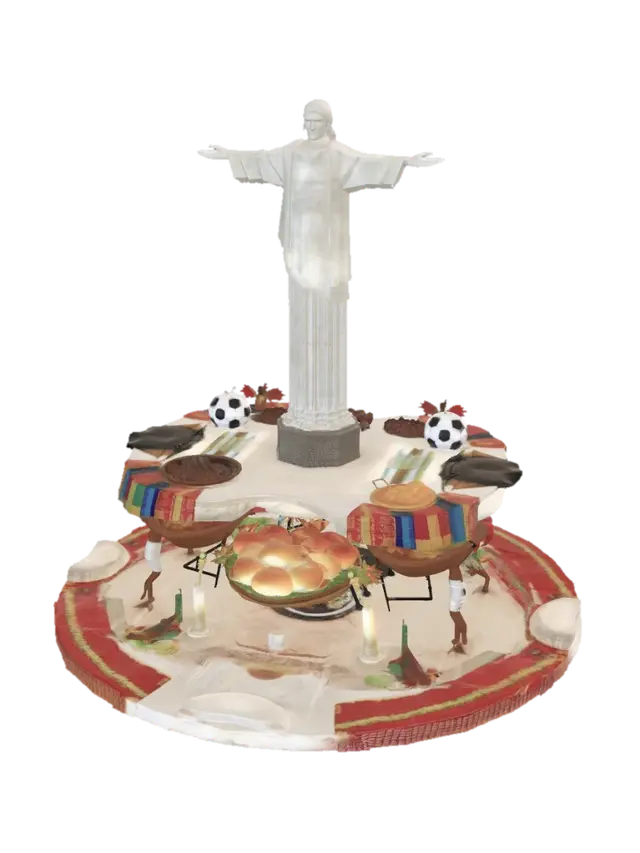3D model for Carnival at Christ the Redeemer