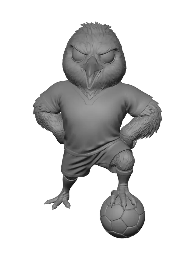 3D model for Canarinho on the Ball