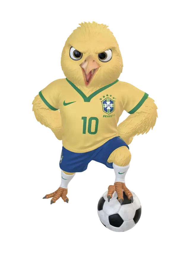 3D model for Canarinho on the Ball