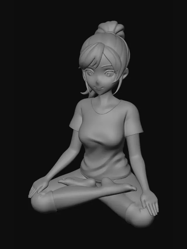 3D model for Midday Meditation
