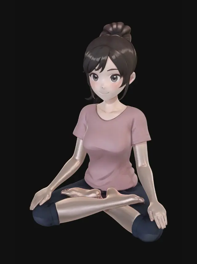 3D model for Midday Meditation
