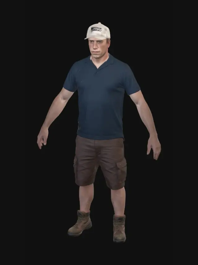 3D model for Outdoorsman Stance
