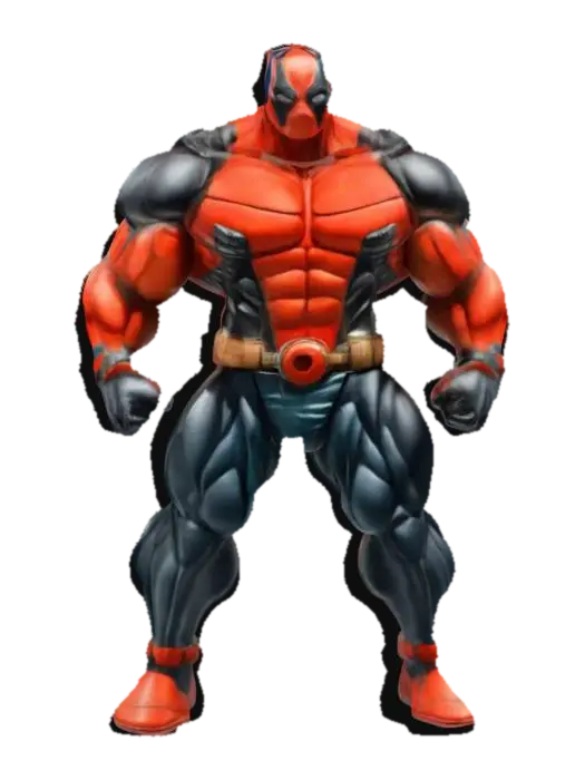 3D model for Merc with Muscles