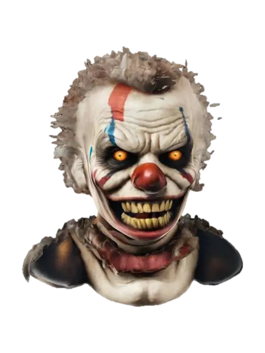 Eerie Jester - Theatrical 3D model, vytvořený pomocí AI