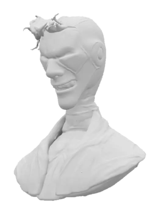 3D model for deadpool head, Highly Detailed, Ultra Realistic