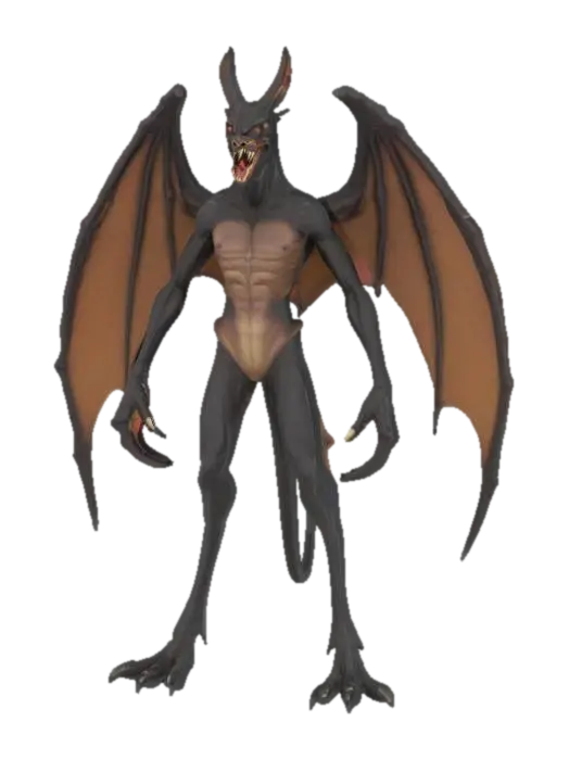 [New Jersey] Jersey Devil , #AroundTheWorld# - Cryptid AI 생성 3D 모델
