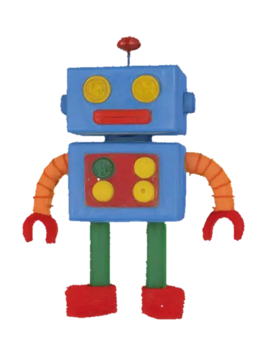 3D model for Colorful Robot Drawing, #SketchTo3D#
