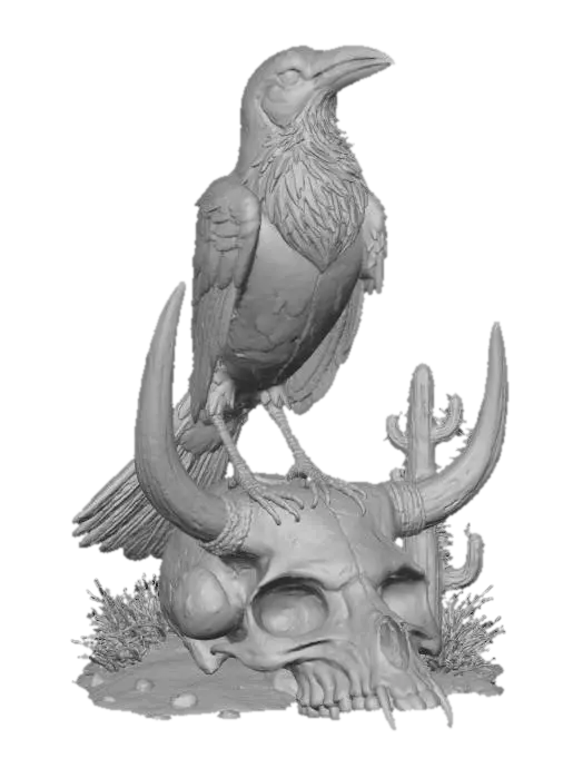 3D model for Raven's Perch