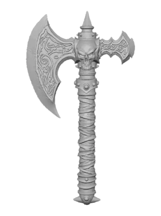 3D model for Infernal Battleaxe