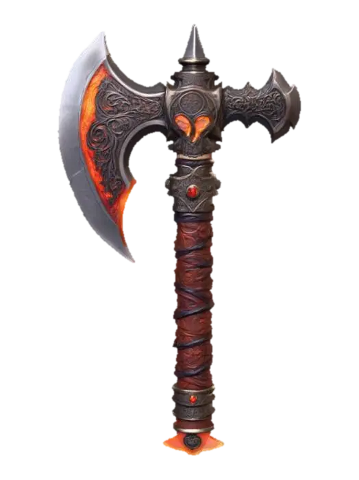 3D model for Infernal Battleaxe