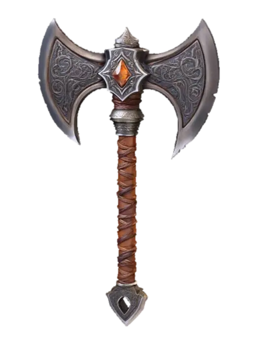 3D model for Inferno Battleaxe