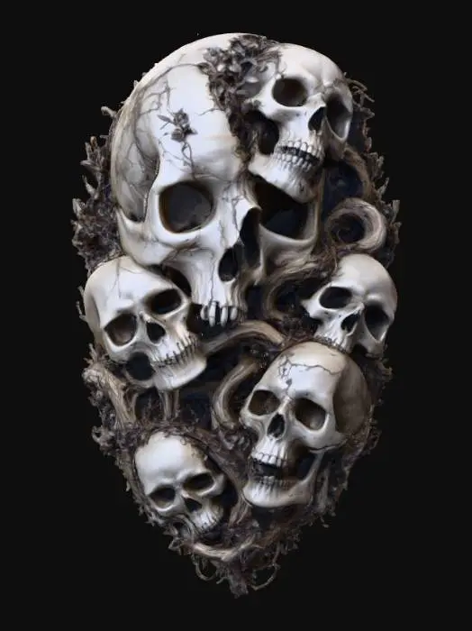 3D model for Eternal Echoes, #Halloween2025#