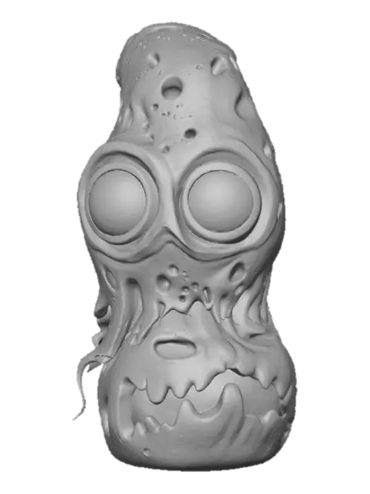 3D model for Glowing Gourdling, #Halloween2025#