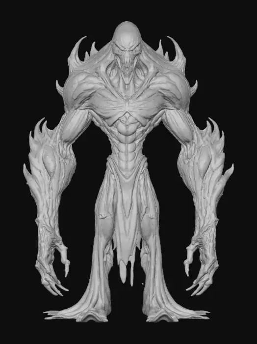 3D model for Nightmare Sentinel, #Halloween2025#