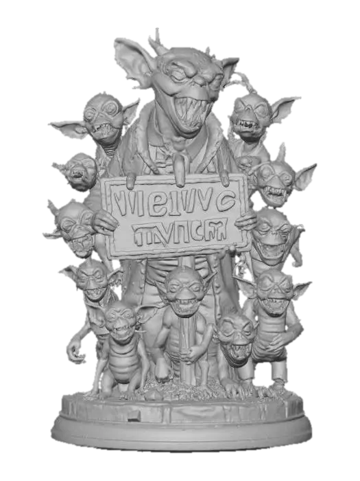 3D model for Goblin Gathering, #Halloween2025#